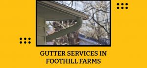 Gutter services in Foothill Farm